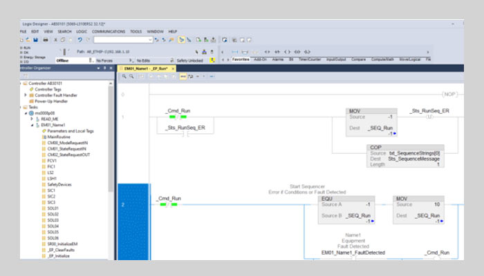 Allen Bradley PLC and HMI Programming Services in Pune | Triangles Automation And Solutions    